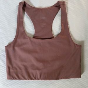 Girlfriend Collective Paloma Bra in Acorn
